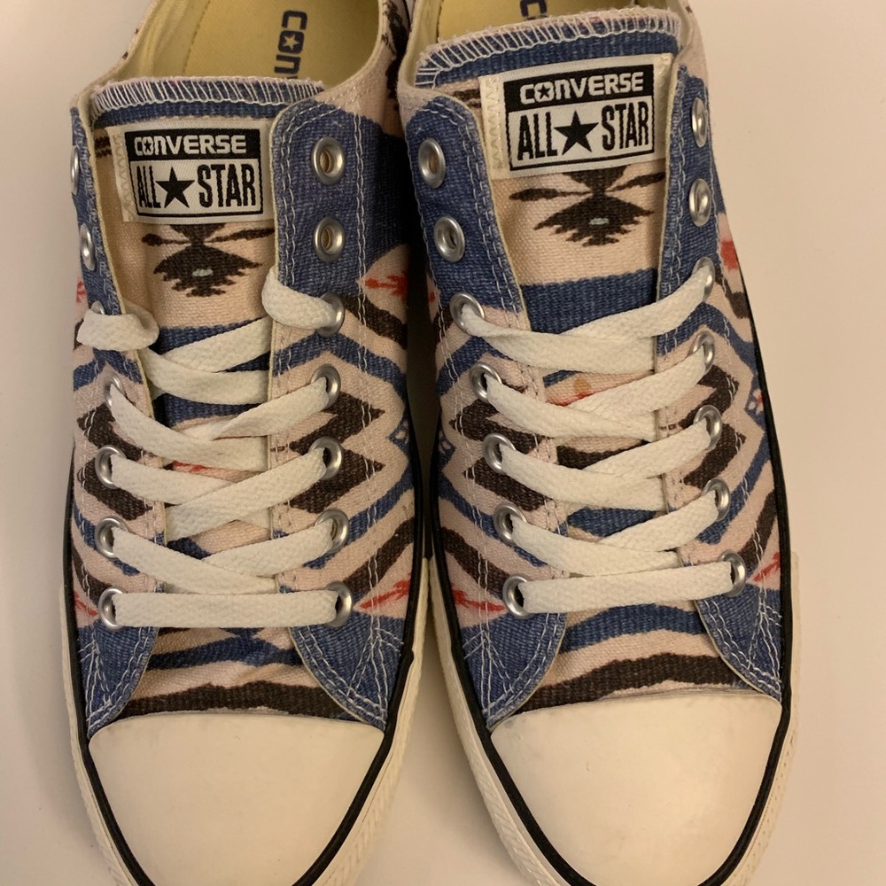 ConverseAllStar Natural Blue Aztec Unisex M-9 W-11